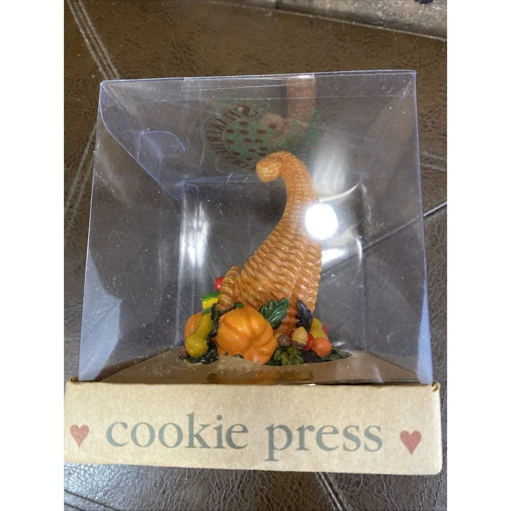 Shaker Hearth Cornucopia‎ Cookie Press 1997 Vintage New 3